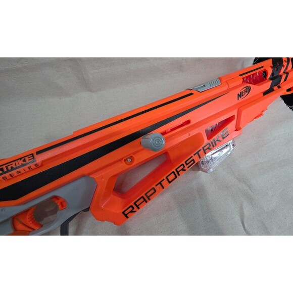 Nerf N-Strike Elite AccuStrike RaptorStrike Sniper Blaster With Clip - No Darts - Picture 9 of 10